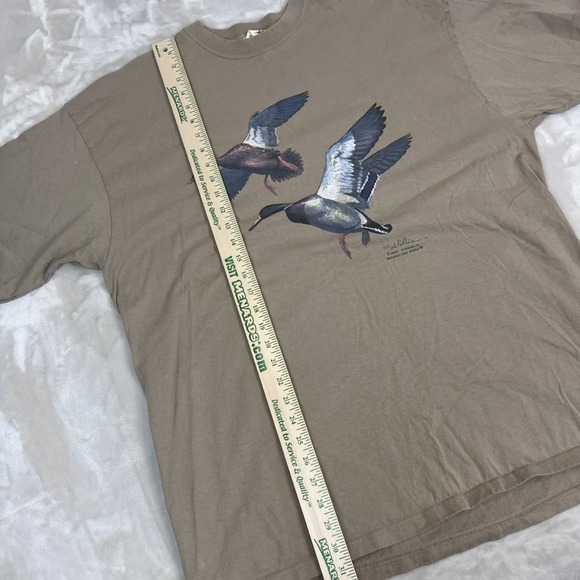 Vintage Wasatch Dry Goods Shirt Mens XXL Duck Wildlife Nature Hunting Cabin USA - Picture 6 of 10